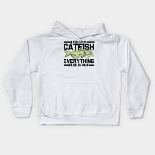 funny catfish Kids Hoodie